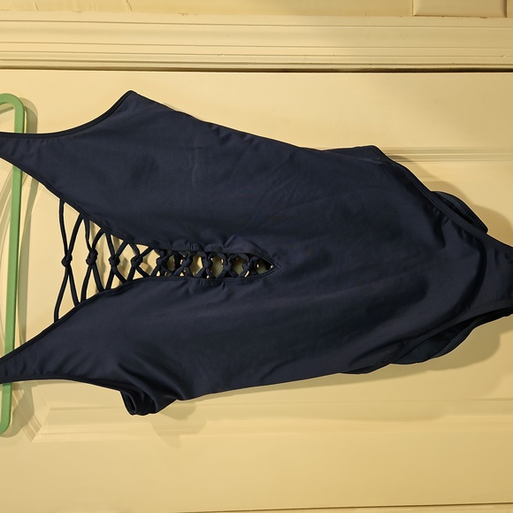 Lilly Pulitzer Other - Lilly PulitzerIsle Lattice One-Piece Swimsuit size 16 NWOT blue